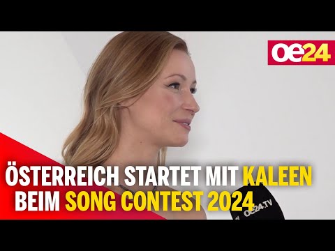 Österreich startet mit Kaleen beim Song Contest 2024